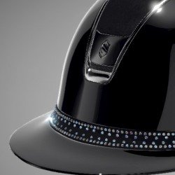 Каска 2.0 MissShield Shadow Glossy Tiara Black Holo от Samshield