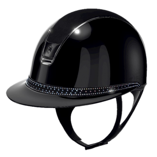 Каска 2.0 MissShield Shadow Glossy Tiara Black Holo от Samshield