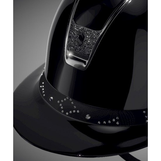 Каска 2.0 MissShield Shadow Glossy  CelestialCrystalBlack UltraFineRock JetBlack от Samshield