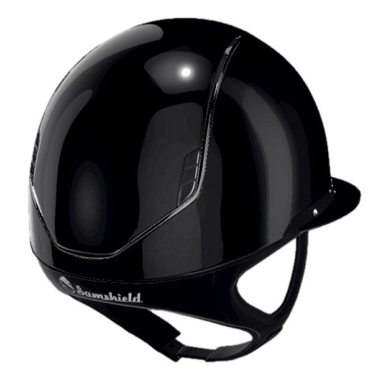 Каска 2.0 MissShield Shadow Glossy  CelestialCrystalBlack UltraFineRock JetBlack от Samshield