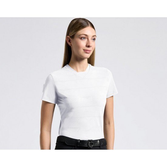 Футболка жіноча Perforated Jersey T-Shirt, Cavalleria Toscana
