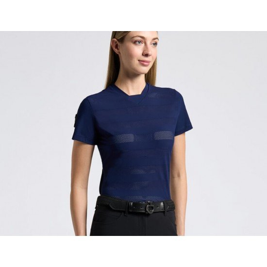 Футболка жіноча Perforated Jersey T-Shirt, Cavalleria Toscana
