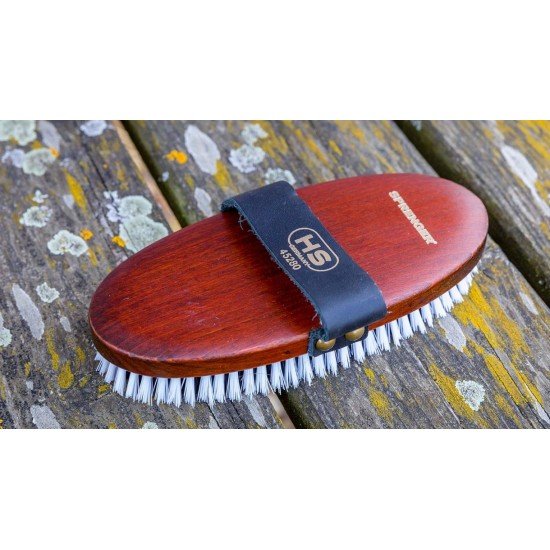 Щітка для догляду за конем на дерев'яній основі Brush 210x90mm, Sprenger
