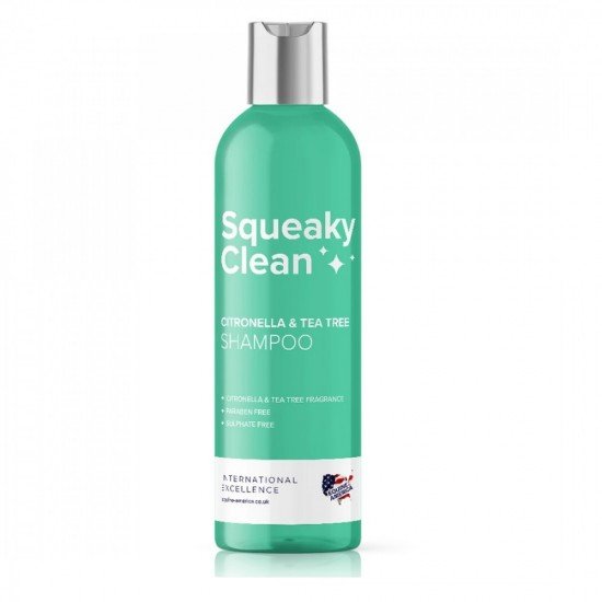 Шампунь для коня з цитронеллою та чайним деревом Squeaky Clean, Equine America 1 л