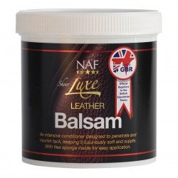Кондиціонер для шкіри для кінної амуніції живильний Sheer Luxe Leather Balsam, NAF 5 Stars Кондиціонер для шкіри для кінної амуніції живильний Sheer Luxe Leather Balsam, NAF 5 Stars