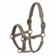 Недоуздок зі штучної шкіри SoftShell Pearls Double Pin Platinum 25, Eskadron