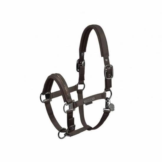 Недоуздок Double Pin Glossy Crystal Platinum 24, Eskadron