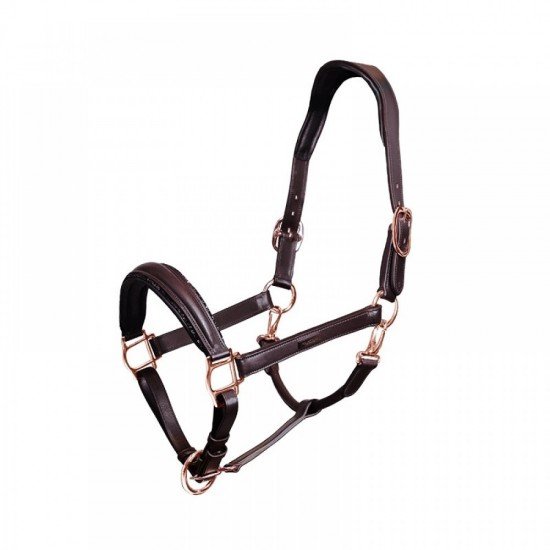 Недоуздок кожаный Anatomic Leather Moonless Night, Equestrian Stockholm