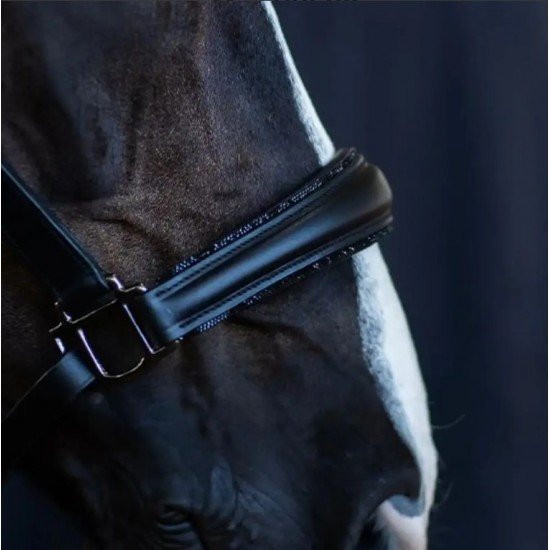 Недоуздок Anatomic Leather Black Edition, Equestrian Stockholm
