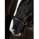 Недоуздок анатомічний шкіряний Dark Ocean, Equestrian Stockholm