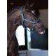 Недоуздок анатомічний шкіряний Teal Blue, Equestrian Stockholm