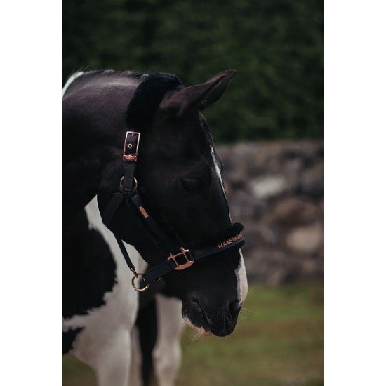 Недоуздок хутряний PONY з чомбуром Dark Sky, Equestrian Stockholm