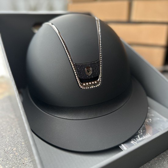 Шолом 2.0 MissShield Crystal Fabric Swarovsks Black +300 +5 Swar Black від Samshield