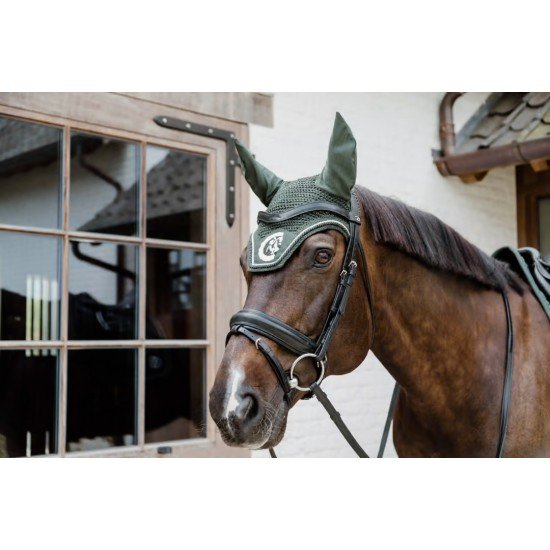 Вушка для коня Wellington 3D Logo Rope від Kentucky Horsewear