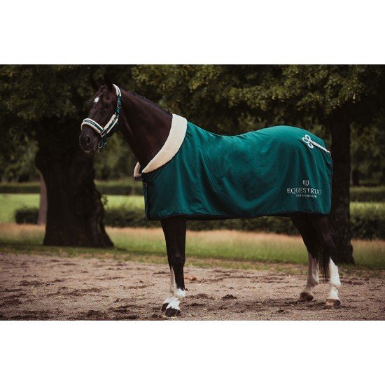 Попона флісова Eco EMERALD від Equestrian Stockholm