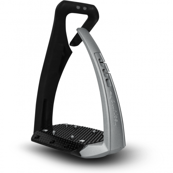 Стремена Soft Up Pro Premium edition від Freejump Black/Silver