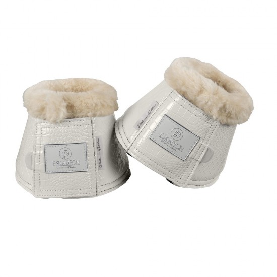 Кобури для ніг коня Croco Fauxfur, Platinum, Eskadron