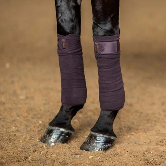 Бинты для ног лошади флисовые 4 шт Equestrian Stockholm Moonless Night