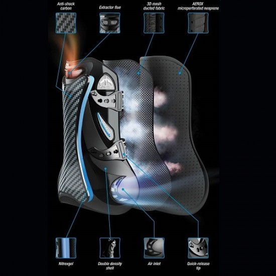 Ногавки передние Carbon Gel Vento, Veredus