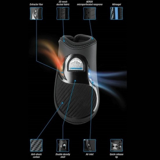 Ногавки задние Carbon Gel Vento, Veredus