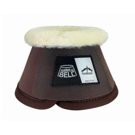 Кобури для ніг коня текстильні з хутром Safety-Bell Light Save The Sheep від Veredus