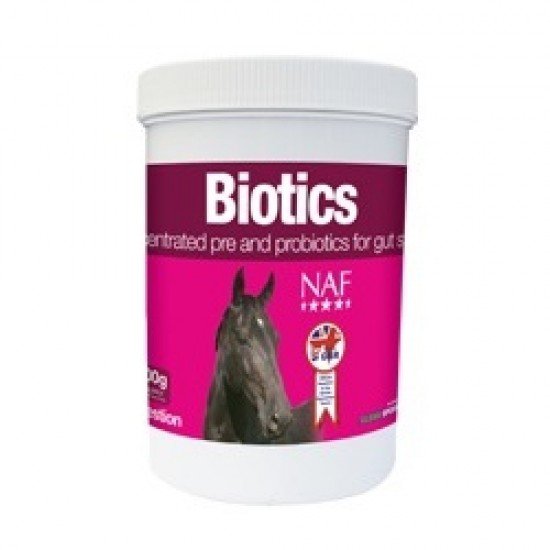 Комплекс про- и пребиотиков для кишечника лошади Biotics, NAF 5 Stars