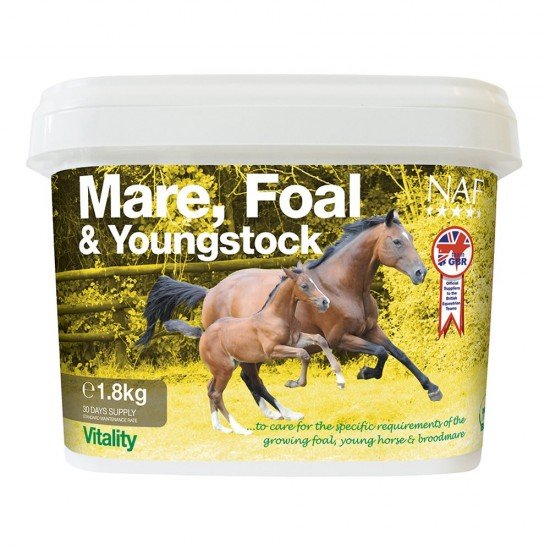 Добавка для лошат, молодих коней та племінних кобил Mare, Foal & Youngstock, NAF 5 Stars