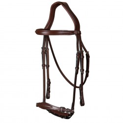 Уздечка с ганноверским капсюлем Adjustable Drop Noseband от Dyon