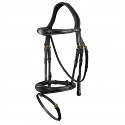 Вуздечка з комбінованим капсюлем Anatomic Flash Noseband від Dyon