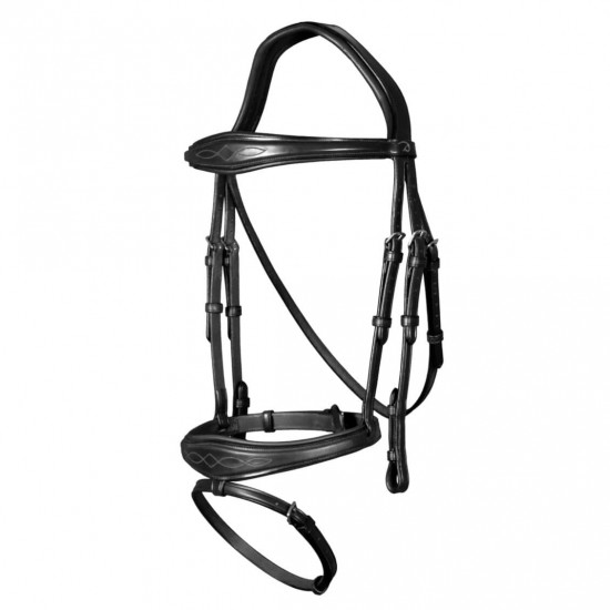 Вуздечка з комбінованим капсюлем Anatomic Flash Noseband від Dyon