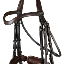 Оголів'я Patent Large Crank Noseband від Dyon Оголів'я Patent Large Crank Noseband від Dyon