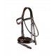 Вуздечка з комбінованим капсюлем Patent Large Crank Noseband With Flash від Dyon