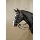 Оголів'я Patent Large Crank Noseband With White Padding від Dyon