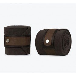 Бінти для ніг коня флісові Brown Suede від PS of Sweden