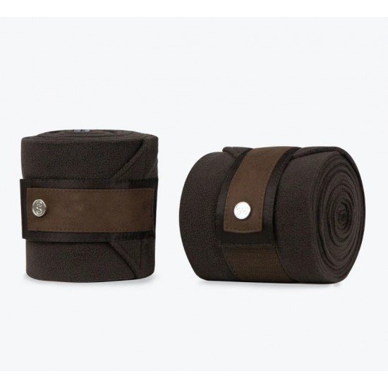 Бінти для ніг коня флісові Brown Suede від PS of Sweden
