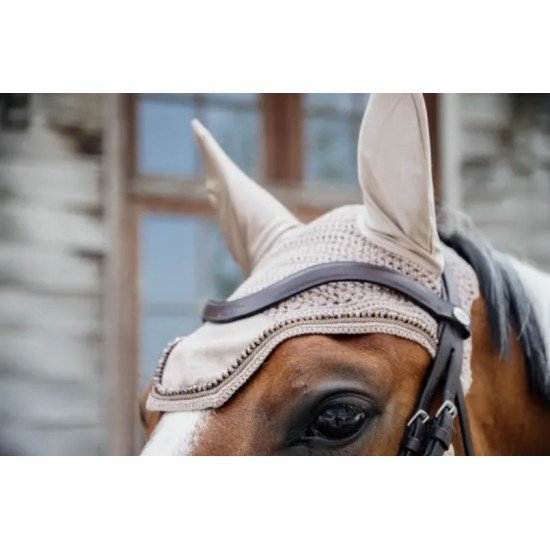 Вушка для коня Wellington Velvet Pearls від Kentucky Horsewear
