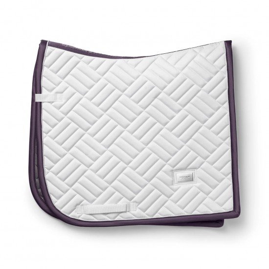 Вальтрап виїздковий Modern White Dark Violet, Equestrian Stockholm