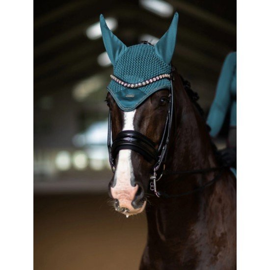 Вушка для коня Modern Teal Blue від Equestrian Stockholm