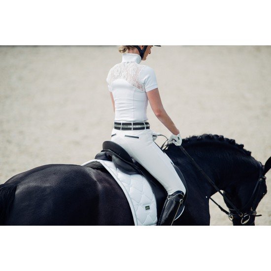 Вальтрап выездковый Equestrian Stockholm WHITE PERFECTION SILVER