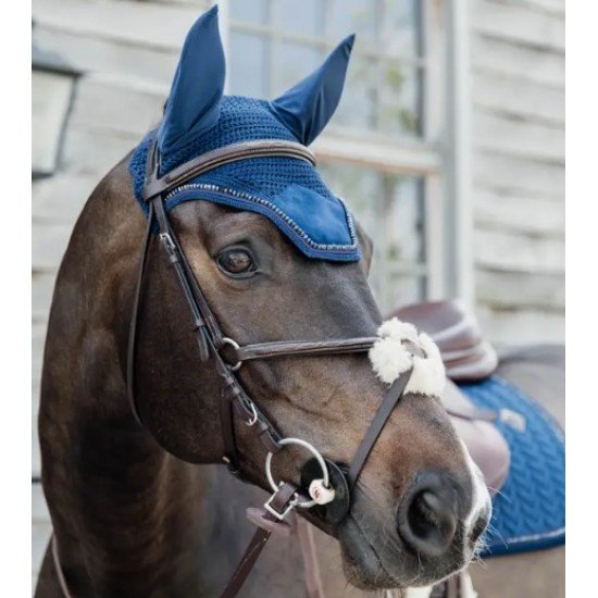 Вушка для коня Wellington Velvet Pearls від Kentucky Horsewear